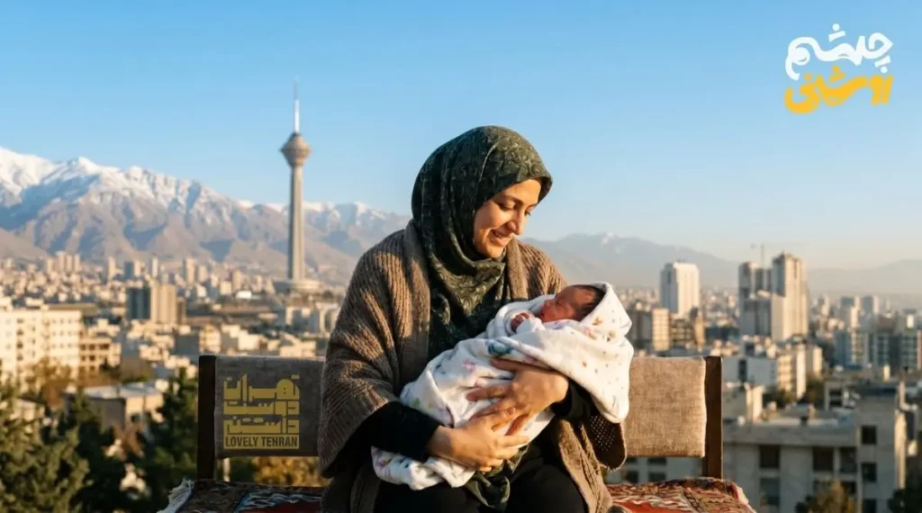 طرح چشم روشنی تهران حمایت ماهانه از مادران و نوزادان