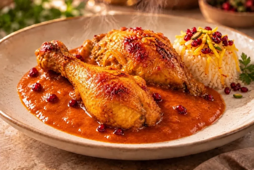 طرز تهیه مرغ ربی ساده و سرخ شده مجلسی