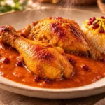 طرز تهیه مرغ ربی ساده و سرخ شده مجلسی