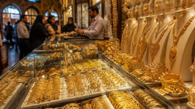طلای ۱۸ عیار بیش از نیم میلیون تومان ارزان شد