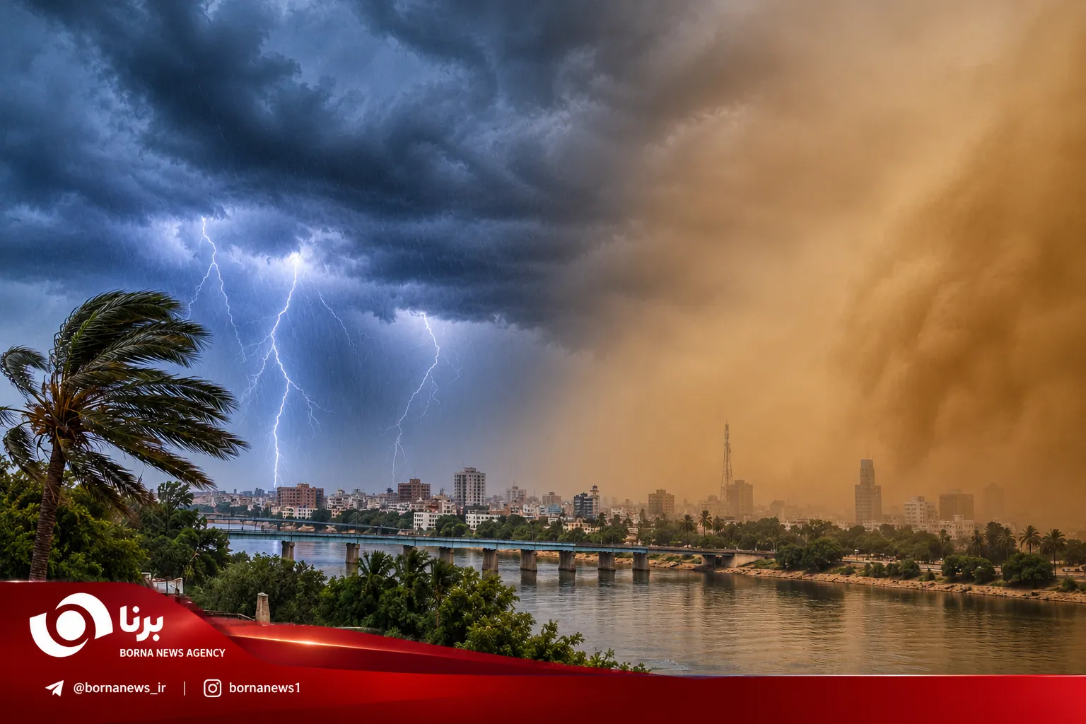 فعالیت ناپایداری های جوی در خوزستان تا جمعه احتمال رگبار و تگرگ و وقوع گردوخاک همرفتی