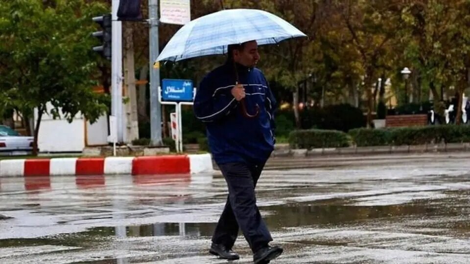 هشدار زرد هواشناسی در ۱۰ استان رگبار و باد شدید در راه است