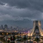 پیش بینی هوای تهران در پنج روز آینده وزش باد و احتمال بارش پراکنده