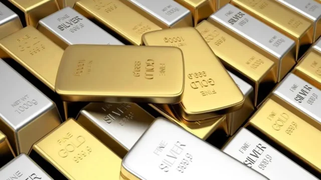 کاهش شدید قیمت طلا و نقره طلا به پایین ترین سطح چهار ماهه رسید